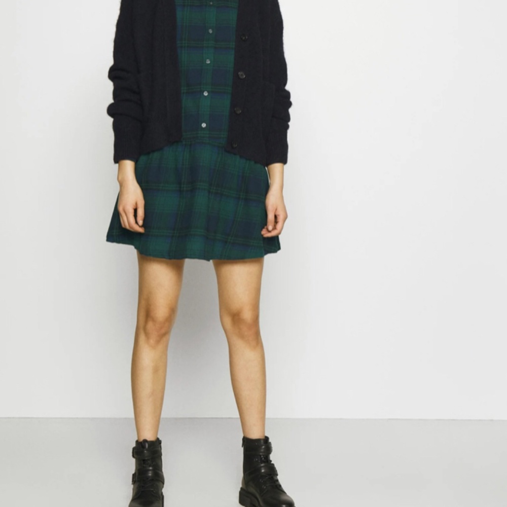 New Gap Plaid Tunic Dress